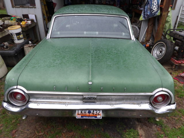 1962 ford galaxie 500 6.4l thunderbird special 390 club victoria 2dr hardtop s