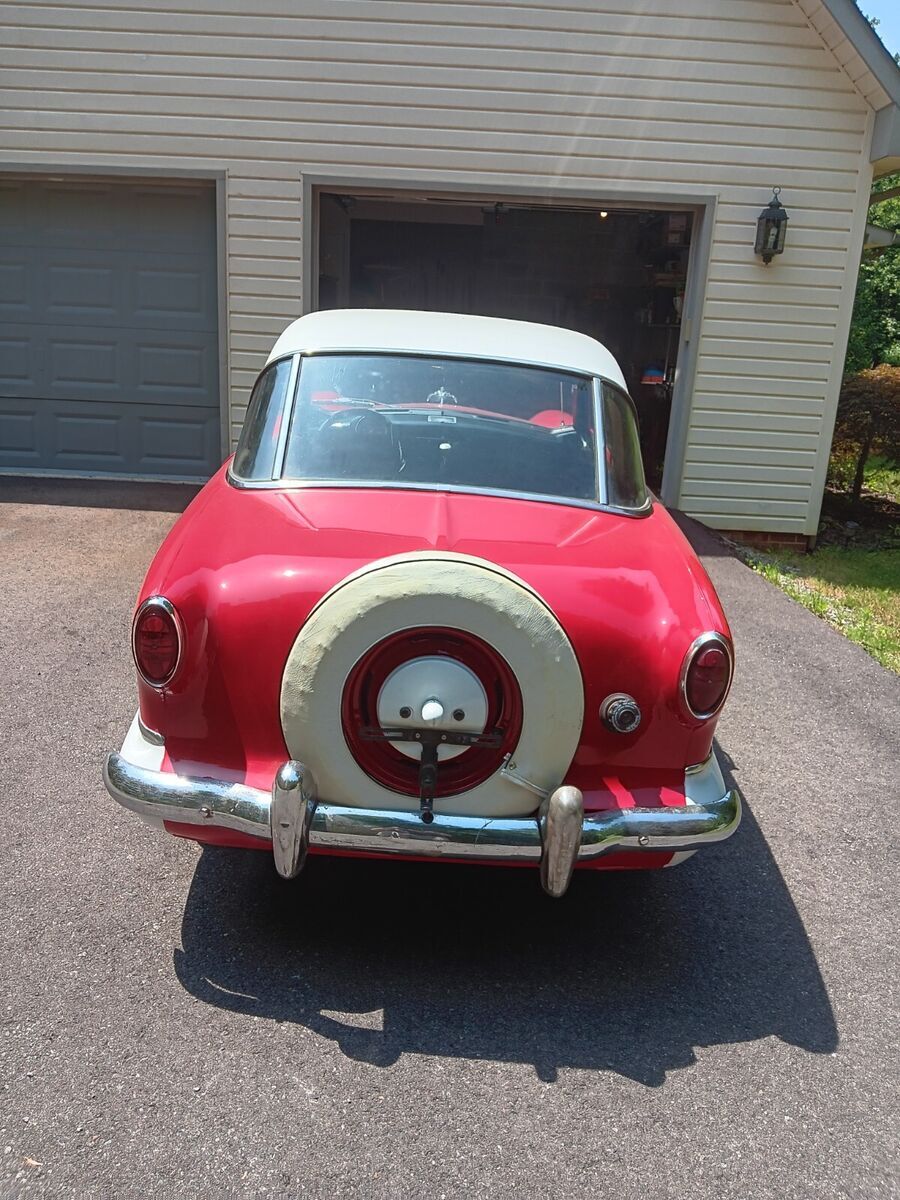 1956 nash metropolitan modified gm running earg two door hardtop dual exhaust