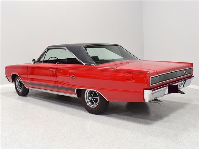 1967 dodge coronet 13734 miles red coupe 440 cubic inch v8