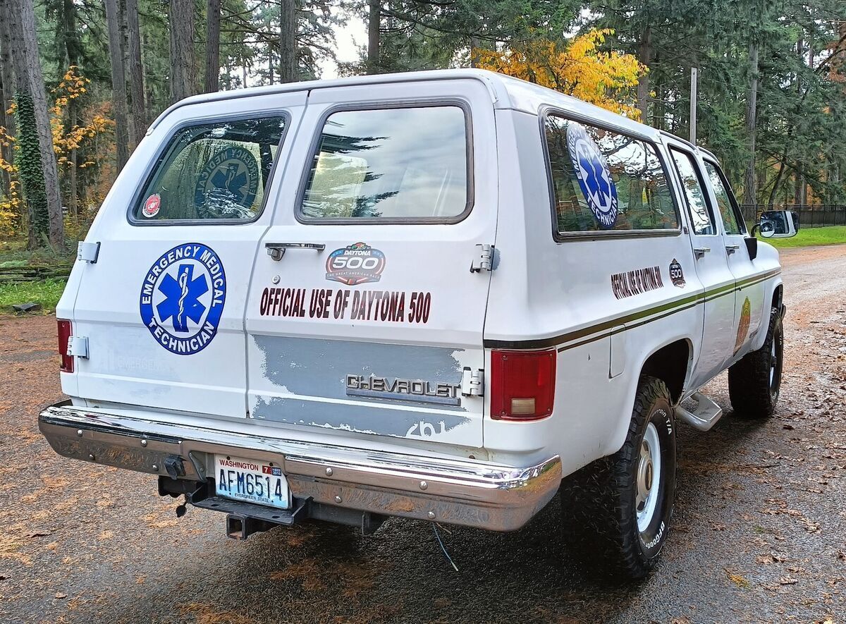 no reserve fuel injected 350 v8 3/4 ton 4x4 1991 low miles classic square body