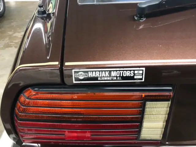 1982 datsun 280zx 23,000 original miles