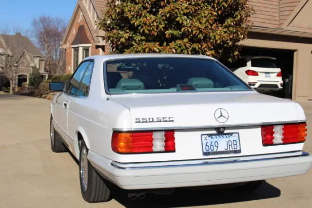 mercedes benz - 560 sec california car-26 years. restored. near musium quality!