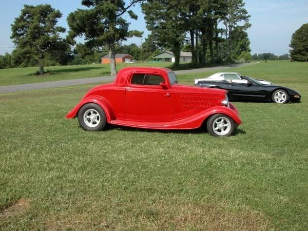 34 ford 3 window coupe 700 r4 automatic 300 hp