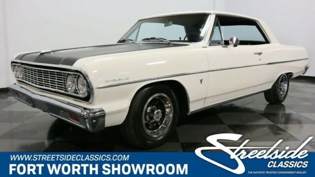 classic vintage chevy 283 v8 auto air white