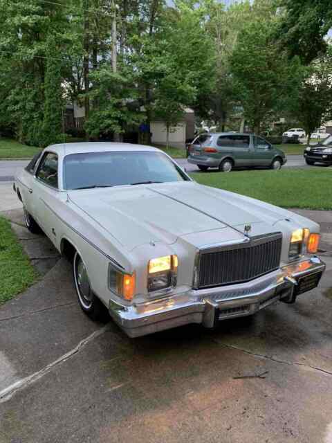 1979 chrysler cordoba 5.9 white rwd automatic