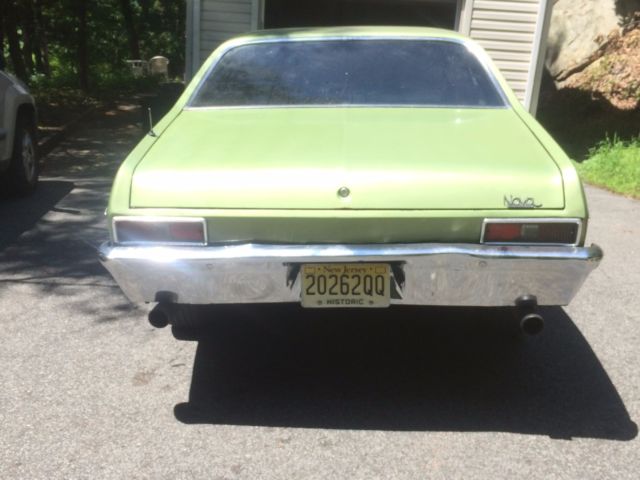 1972 chevy nova 4 dr lead sled