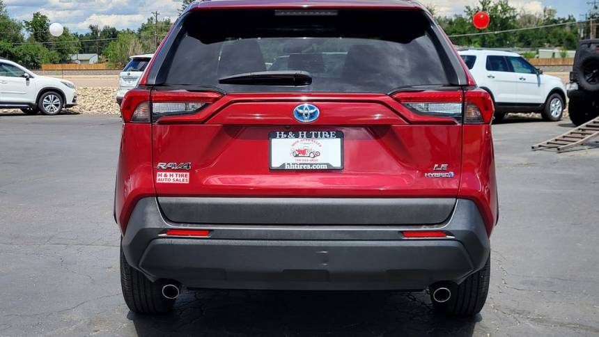 2019 toyota rav4 hybrid le