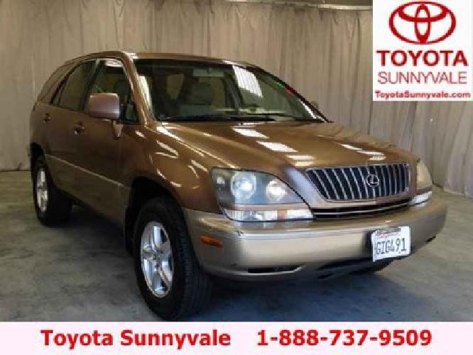 1999 lexus rx 300 luxury suv in sunnyvale, ca