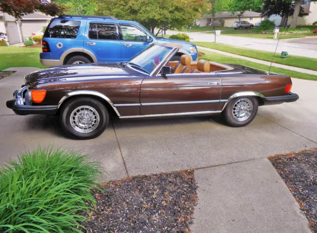 80 mb 450sl two tops 72m miles , near perfect condition , 2nd owner ,brown