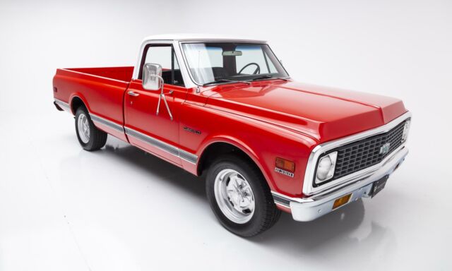 1971 chevrolet c10 54,107 miles orange / white 350ci manual