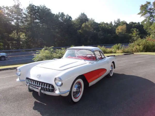 1956 chevrolet corvette | 2 tops | 2x4 #s matching | clean & solid c1