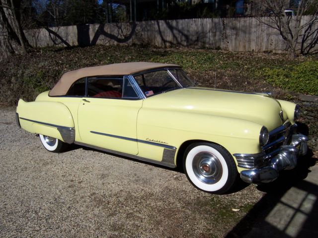 1949 cadillac convertible, series 62 nice older restoration