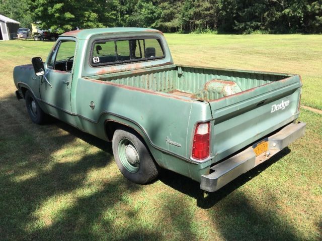 1976 dodge d-100 short box hemi ray rod patina