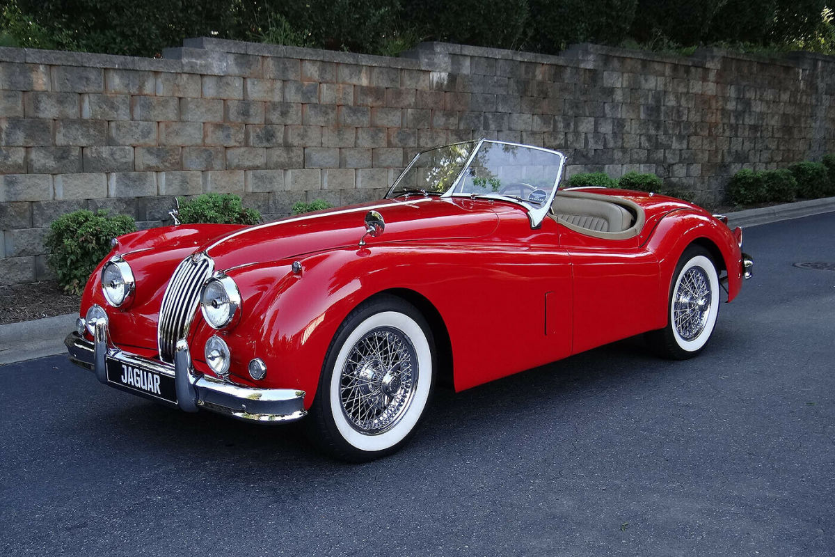 1955 jaguar xk140 se roadster. matching #s, restored, stunning, look, no reserve