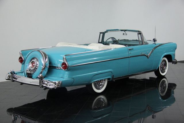 1955 ford fairlane sunliner *$471 per month* convertible turquoise v8