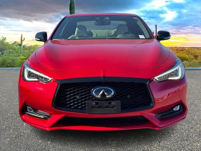 2021 infiniti q60 3.0t red sport 400