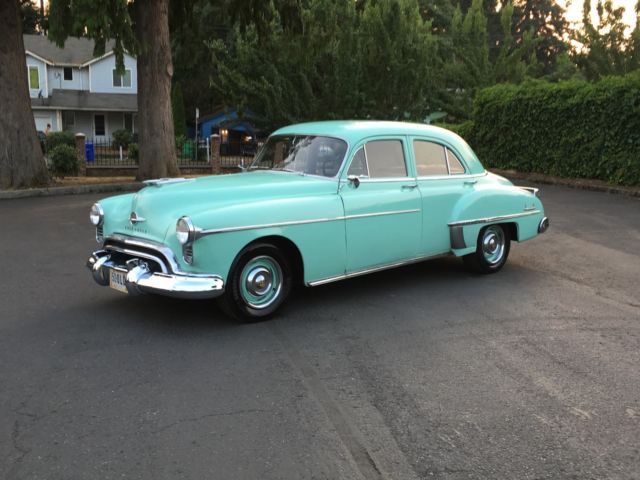 1950 oldsmobile eighty-eight futuramic 4dr sedan runs and drives great 1-owners