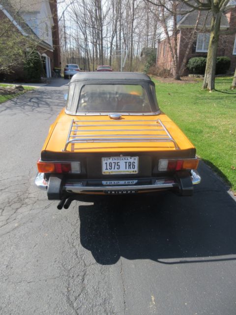 1975 triumph tr6- great condition