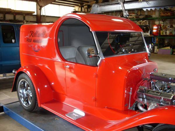 1925 model t c/cab panel truck