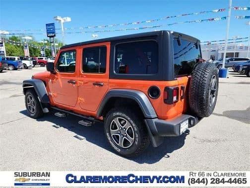2018 jeep wrangler unlimited sport in claremore, oklahoma