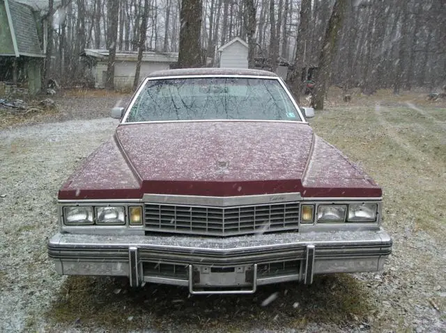 1977 cadillac fleetwood low miles all original
