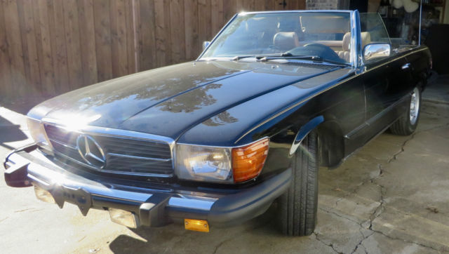 1985 mercedes-benz 380sl convertible 2-door 3.8l- original paint and 45k miles!