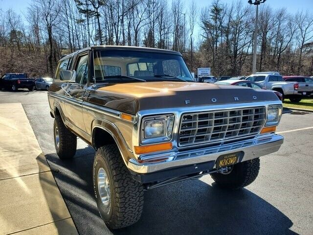 1979 ford bronco xlt 47954 miles brown automatic