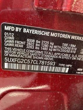 2012 bmw x6 xdrive35i 4dr all-wheel drive sports activity coupe in louisville, kentucky