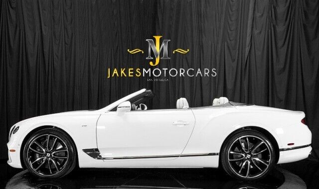 2021 bentley continental gt gtc mulliner v8 conv~$265,340 msrp!~white on white