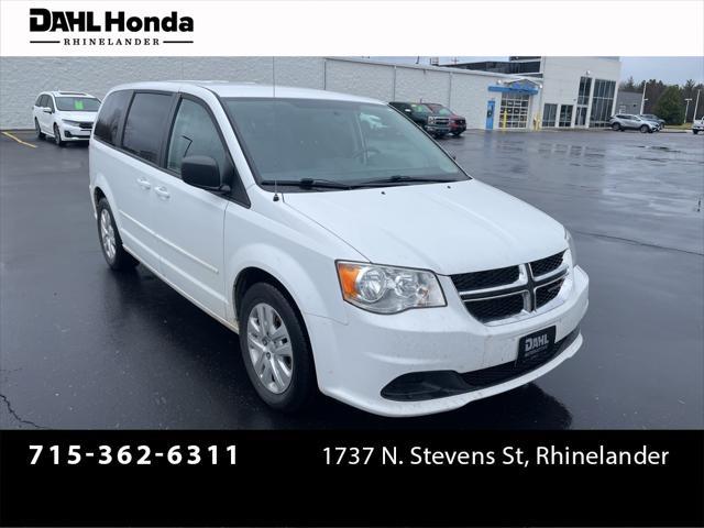 2016 dodge grand caravan avp/se