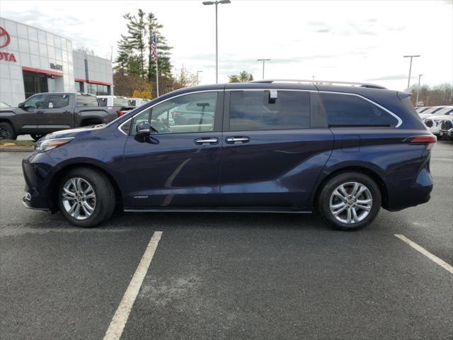 2021 toyota sienna platinum 7 passenger
