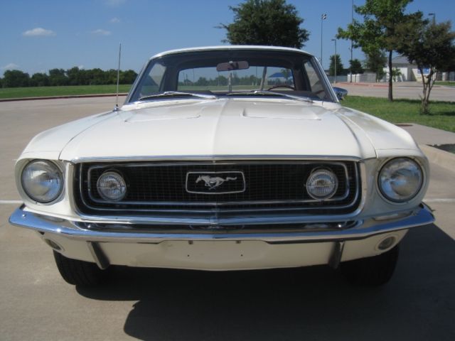 1968 ford mustang coupe gt w/ powersteering