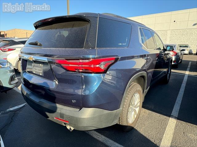 2022 chevrolet traverse lt leather