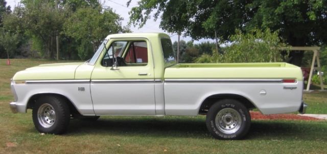 1976 ford f100 short bed pickup classic hot rod