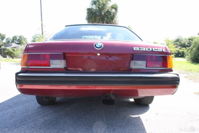 1977 bmw 630 csi manual original e24 florida no reserve!