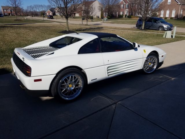 1990 ferrari 348 ts rare color combo!