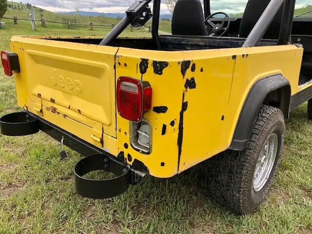 classic cj8 4x4 scrambler ready to restore original color was deep night blue