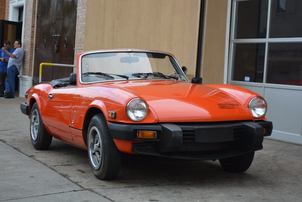 1980 triumph spitfire 0 orange convertible