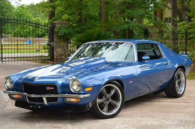 1971 chevrolet camaro true ss v8