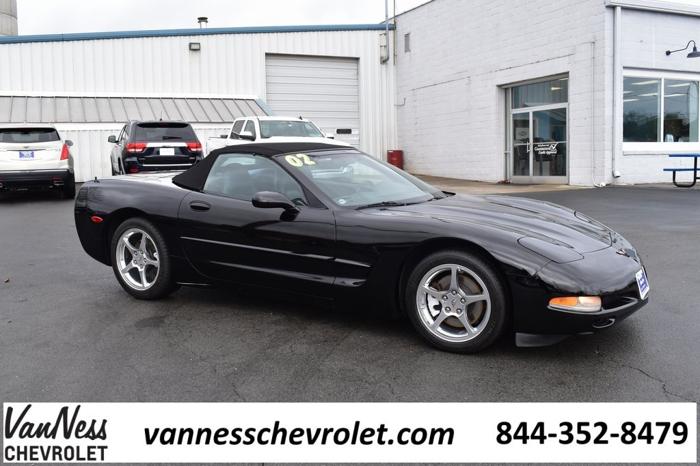 used 2002 chevrolet corvette convertible creedmoor, nc 27522 for sale in creedmoor, north carolina