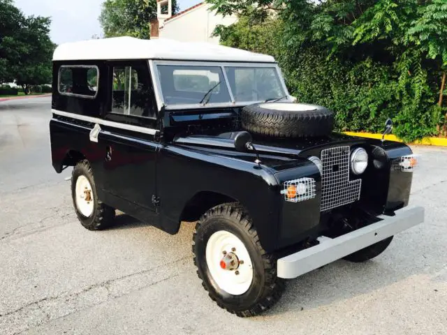1967 land rover series 2a completely restored