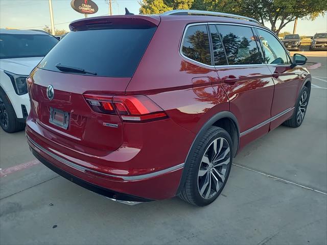 2019 volkswagen tiguan 2.0t sel premium r-line