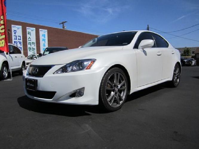 2008 lexus is250 white in los angeles, ca