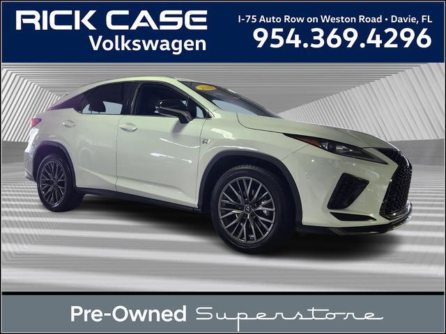 2021 lexus rx 350 f sport handling