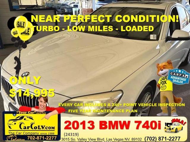 2013 bmw 740 740i 4dr sedan