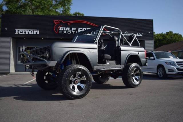 1976 ford bronco 4,000 miles gray suv other other automatic