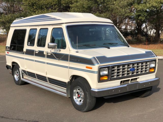 econoline e150 extended handicap conversion van lift ramp disability no reserve