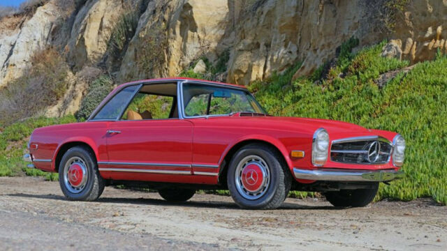 1969 mercedes benz 280 sl roadster classic restored example collector quality