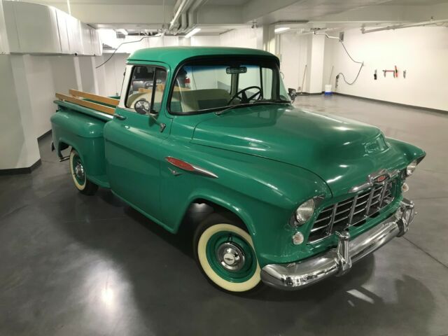 completely restored to original, stunning 1956 chev 1500 pick up