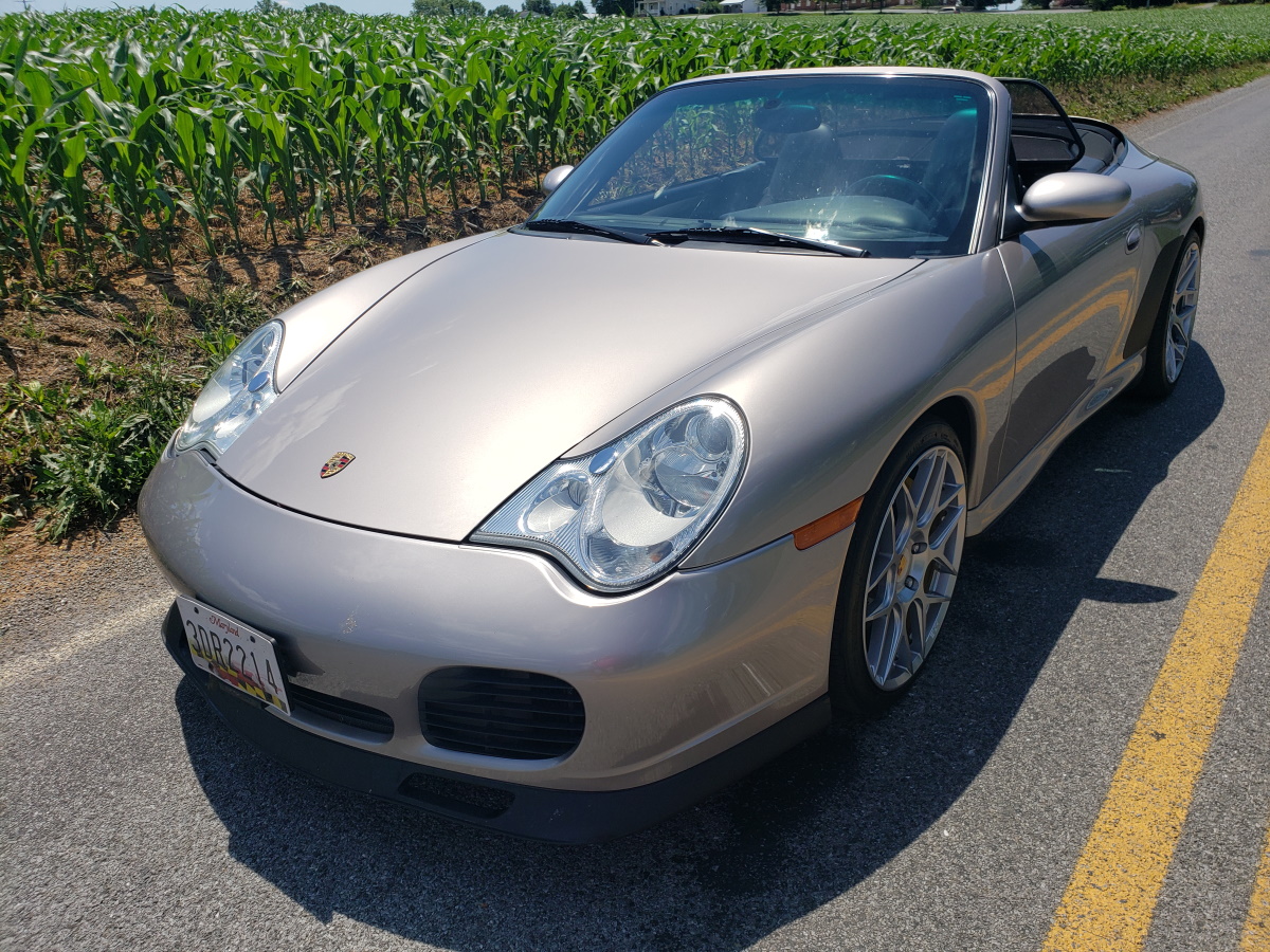 2004 porsche 911 carrera 4s cabriolet x51 6-speed
